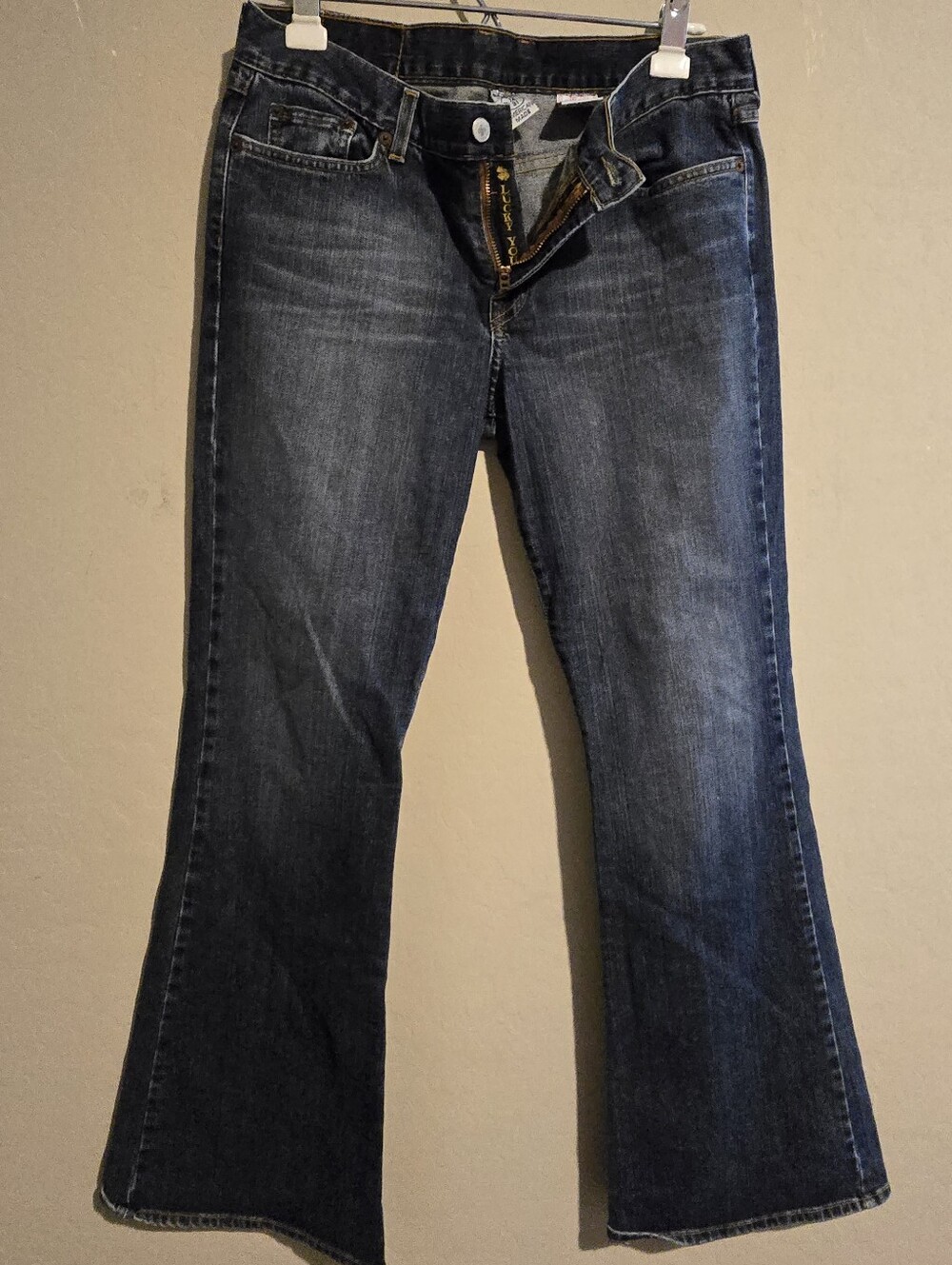 Lucky Brand Women's Dark Blue Flare Jeans